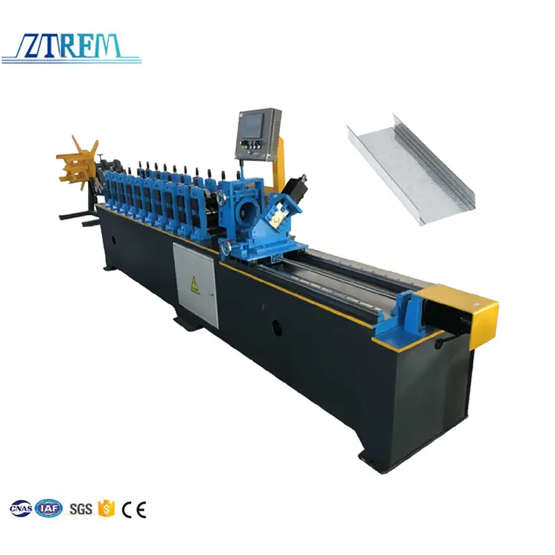 ZTRFM C Stud U Channel Roll Forming Machine Drywall Profile Making Machine Keel Machine Roll Forming