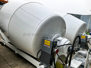 מערבל בטון מסתובב 3m3 |   מערבל בטון מפלדה עמידה בפני שחיקה |   ציוד ערבוב לבנייה בנפח 3000 ליטר - Product Image 4