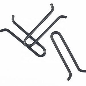 High Quality Snap Bulk Carp fishing swivel Carp Fishing Tackle Bent Head U-shape Clip