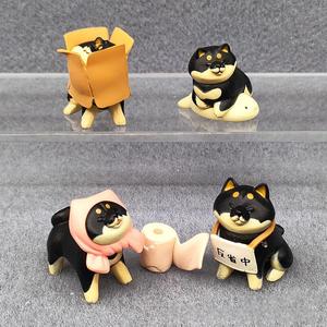 8 PCS/SET Blind Box Kawaii <span class=keywords><strong>SHIBA</strong></span> INU Puppy Dag Trendy Item Cute Character Anime PVC Figure Set Mystery box 8cm - Product Image 3