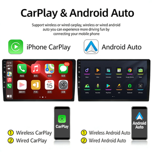 Autoradio Android Henmall 9 pouces avec prise en charge du DSP, Mirror Link, commande au volant, WiFi intégré, <span class=keywords><strong>lecteur</strong></span> <span class=keywords><strong>DVD</strong></span> pour voiture - Product Image 3