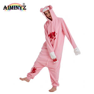 <span class=keywords><strong>Pijama</strong></span> de Forro <span class=keywords><strong>Polar</strong></span> con Capucha de Dibujos Animados de Animales, Personalizable, de Alta Calidad, Tallas Grandes, para Primavera/Invierno, para Adultos, ODM - Product Image 3