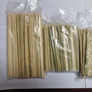 Phân Hủy Sinh Học Số Lượng Lớn Tự Nhiên Màu Xanh Lá Cây Tre Phẳng Xiên BBQ Thịt Nướng Kebab Golf Stick Thực Phẩm Tre Mái Chèo Xiên Gậy - Product Image 5