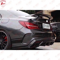 Diffuseur arrière en fibre de carbone Z-ART 2014-2019 CLA pour Benz C117, spoiler bas en fibre de carbone pour pare-chocs arrière CLA C117, pièces de pare-chocs pour voiture