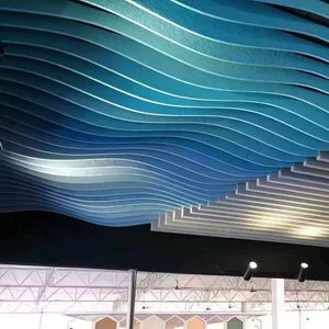 Paneles y Deflectores Acústicos Modernos <span class=keywords><strong>para</strong></span> Techo de Hotel, Multifuncionales, Ignífugos, Ecológicos, de Poliéster, Insonorizantes, Decoración de <span class=keywords><strong>Estudio</strong></span> - Product Image 1