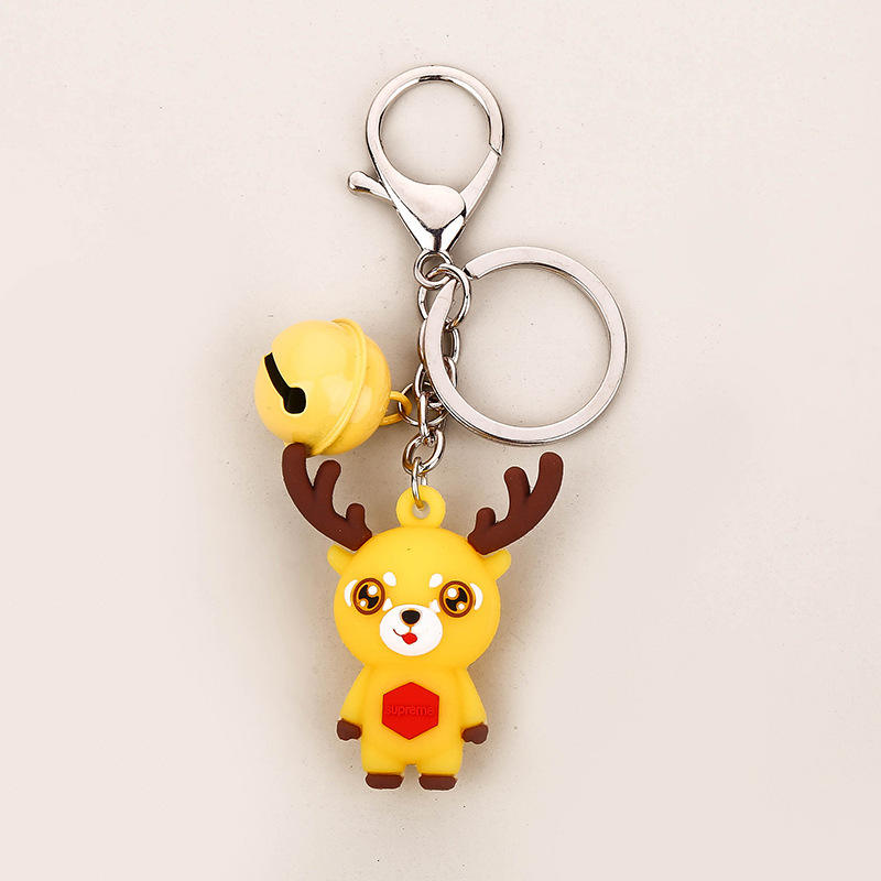 Personalized Silicone Keychain Fruit Animal Keychain Creative Cute Cartoon  Keychain