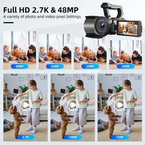 Caméscope vidéo 4.0 HD avec écran IPS de 2,7K et zoom optique 16X, directement de l'usine, idéal pour YouTube - Product Image 3