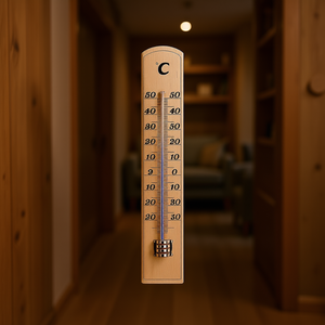 เทอร์โมมิเตอร์วัดอุณหภูมิห้อง บีช เนเชอรัล 20 ซม. แพ็ค 10 ชิ้น - Product Image 3