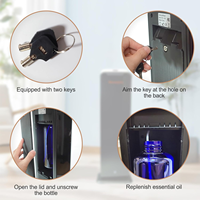 Diffuseur de parfum autonome pour hôtel, commande intelligente par application, machine d'aromathérapie sans eau pour huiles essentielles, idéal pour les halls d'hôtel
