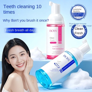 BOBV Mousse dentifrice à l'huile <span class=keywords><strong>de</strong></span> coco et au lysozyme, parfum menthe fraîche, format standard, pour blanchir les dents et rafraîchir l'haleine - Product Image 3
