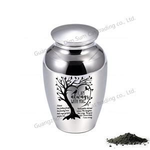 Urna conmemorativa para mascotas con tapa de rosca segura, estilo moderno, botella de acero inoxidable en forma de multicolor, cremación personalizable para mascotas - Product Image 4