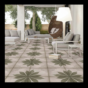 Mejor precio y calidad Durable 400x400mm Baldosas de porcelana para estacionamiento Baldosas de suelo para exteriores con rodamiento de carga pesada a prueba de intemperie - Product Image 1