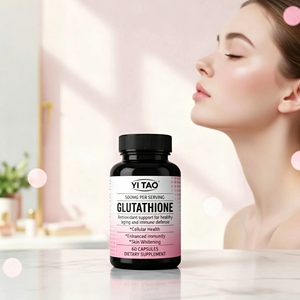 Capsules de glutathion 500 mg plus vitamine C, complément antioxydant pour stimuler l'immunité, éclaircir la peau, lutter contre le vieillissement et favoriser la santé cellulaire - Product Image 4
