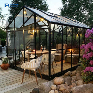 Serre de jardin <span class=keywords><strong>en</strong></span> aluminium de haute qualité, série Arc Sun Room, isolée, grande taille - Product Image 4