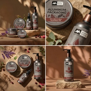 Boîte en aluminium OEM pour crème à raser, pour fournitures de salon de coiffure, récipient traditionnel pour savon à raser humide avec couvercle, en gros - Product Image 4
