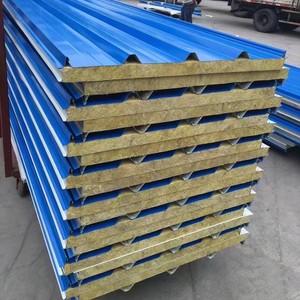 <b>Sandwich</b> <b>Panels</b> PIR Galvanized Steel 2000mm Fire Resistant Prefab House Industrial Design - Product Image 3