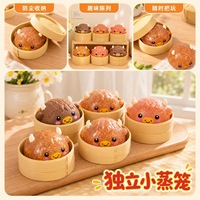 Jouet Squishy à Remontée Lente Anti-Stress Fidget Steamer