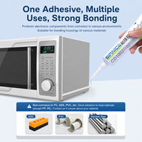 SIRNICE CD1002 Perekat Silikon Netral untuk Elektronik, Logam, Plastik, Tahan Air, 100ml