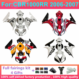 Kits de Carenado de Inyección para Motocicleta, Compatibles con HONDA CBR1000RR <span class=keywords><strong>CBR</strong></span> 1000RR CBR1000 RR 2006 <span class=keywords><strong>2007</strong></span> 06 07, Kit Completo de Carenado Zxmt - Product Image 6