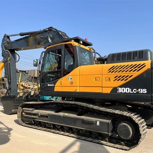 Motor Robusto, Potencia Explosiva, Excavadora Hidráulica Usada HYUNDAI 300LC-9S de 30 Toneladas para Cimentación de Edificios de Gran Altura - Product Image 1