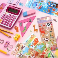 Großhandel Fabrik Günstiger Preis Niedliches Tier 3D Puffy Sticker hält Kleinkinder beschäftigt Bubble Foam Aufkleber