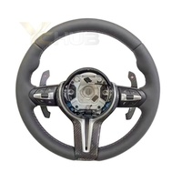 Volant de voiture en cuir style circuit E92 F30 F10 E60 F31 F82 E61 E90 E39 F36 F07 F93 E87 F20 E89 F40