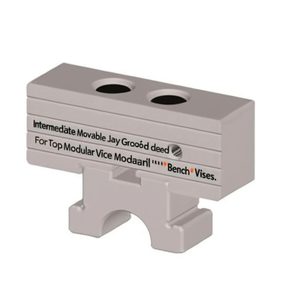 Mandril modular intermedio con mordaza móvil ranurada para mordazas modulares superiores - Product Image 2