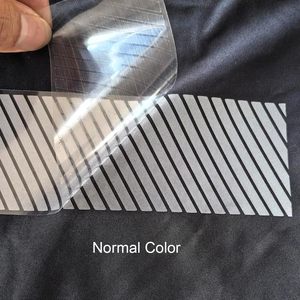 عالية الوضوح الفضة عاكس نقل الحرارة الفينيل مرونة الحديد ملصقات أكياس الملابس الشريط العاكس - Product Image 6