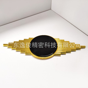 <b>Gold</b> Plastic Decorative Buckle 300mm Long Contemporary Design For <b>Sofa</b> Furniture Hardware High Quality Customizable Shape - Product Image 3