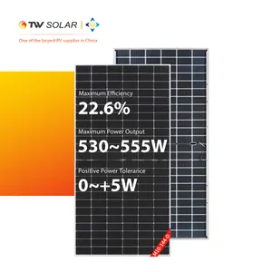 Ellera de 10 144 W IPV 530W, lacas otovoltaicas 535W 540W 545W 550W 555W