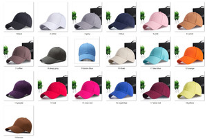 Gorras de béisbol de estilo clásico para hombre y mujer, gorras de béisbol de algodón liso, color negro y gris, ajustables, con visera deportiva, envío rápido - Product Image 5