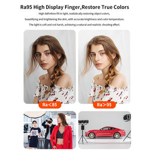 Nouveau panneau LED souple portable SL-300BI pour studio, éclairage vidéo 200W, kit d'éclairage vidéo <span class=keywords><strong>YouTube</strong></span> pour <span class=keywords><strong>TikTok</strong></span> - Product Image 4