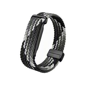 Bracelets de montre en nylon tressé haute élasticité personnalisés, fermoir magnétique, respirants, bracelets de remplacement pour Google Fitbit Air - Product Image 2