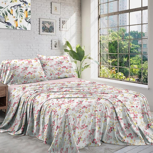 헤니에모 로우 모크 맞춤 침구 세트 침대 시트 더블 침대 시트 - Product Image 3