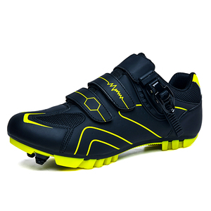 Scarpe da Ciclismo per Strada e Mountain Bike, Calzature Bici Unisex, Sneakers Sportive in Pelle PU con Chiusura a Strappo - Product Image 4