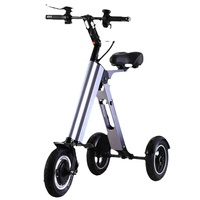 Petit Scooter Mobile Pliable Réglable Tricycle Électrique 1 Siège Mâle Femelle de Haute Qualité
