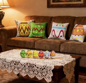 Œuf anniversaire gonflable lumineux, décoratif, peint par pulvérisation, pour centres commerciaux et places publiques, ballon numérique - Product Image 3