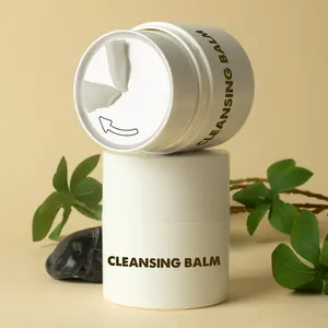 Rimozione detergente viso delicato balsamo detergente trucco rimozione balsamo vegano biologico con Logo personalizzato