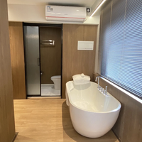 Maison Conteneur en Acier Extensible Moderne de Luxe Villa Détachable et Application Hôtelière avec Matériel de Panneau Sandwich