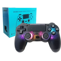 Nuevo Control de Juego Inalámbrico OEM con Luz LED, Popular, Sensible, de 6 Ejes, Joystick para PS3/PS4/PC/IOS