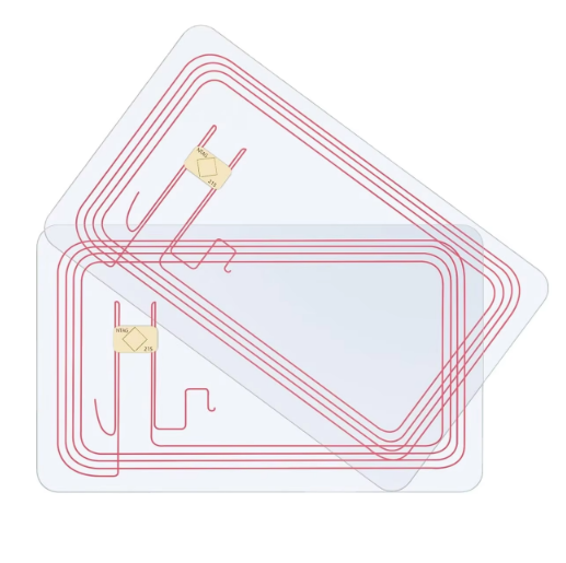 Customized Wholesale 13.56Khz RFID Card CMYK Printing Transparent Blank Nfc Pvc Business Card