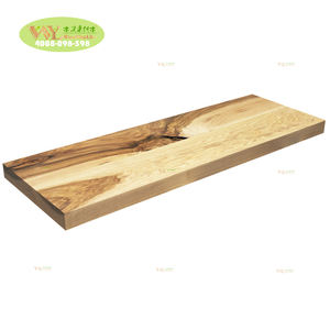 أرفف عائمة جداري مصمتة من الصنوبر المجيد مقاس 24 بوصة -48 بوصة أرفف جداريات صخرية لتخزين الأغراض الشاقة مناسبة للمنازل والزرع - Product Image 3