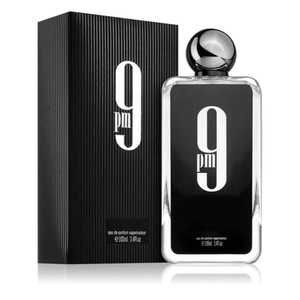 Afnan 9 PM Eau De Parfum per Uomo, 100 ml Oz - Product Image 1