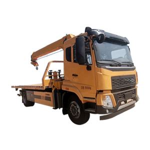 Carro attrezzi diesel 4x4 con cassone ribaltabile, motore diesel da 132KW, semirimorchio con pianale ribaltabile per HOWO - Product Image 1