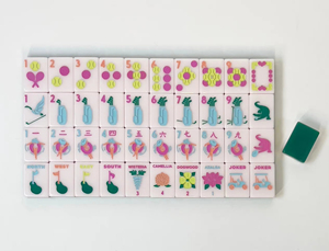 High Quality Acrylic Country Club American Mahjong Tile Set Modern Design Classic Mahjong Artwork Portable <b>Entertainment</b> - Product Image 5