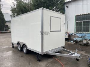 Camión de comida estándar americano y europeo, remolque, quiosco de aperitivos para perros calientes, carrito de comida rentable de 4 ruedas con inodoro a la <span class=keywords><strong>venta</strong></span> - Product Image 5