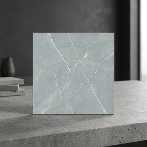 Azulejos de Porcelana Brillante Atom Beige de 600x600 mm, 8 mm de Grosor, para Pisos de Mármol Pulido, Elección del Constructor - Product Image 4