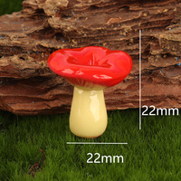 Mini-moissonnées créatives en résine pour micro-paysages, accessoires décoratifs pour jardins DIY, mini-champignons artificiels pour jardins d'inspiration jungle, pour bonsaïs