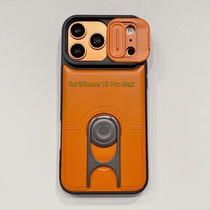 Nouvelle coque de téléphone 2-en-1 pour <span class=keywords><strong>iPhone</strong></span> 18 17 16 15 14 13 12 <span class=keywords><strong>11</strong></span> <span class=keywords><strong>Pro</strong></span> <span class=keywords><strong>Max</strong></span> avec cache-caméra coulissant, béquille réglable et fonction de refroidissement - Product Image 1