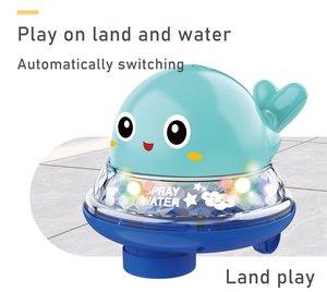 <span class=keywords><strong>Jouet</strong></span> de <span class=keywords><strong>bain</strong></span> interactif électrique Dauphin à induction avec jets <span class=keywords><strong>d</strong></span>'<span class=keywords><strong>eau</strong></span>, lumières et musique, en plastique ABS flottant, fonctionne avec piles AAA, pour tout-petits - Product Image 2